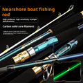 Fishing Rod – Carbon Fiber, Saltwater, Portable, Lightweight – 50t Carbon Fiber Saltwater Fishing Rod Lightweight Offshore Pole – Angler-Focused Outdoor Design for US Anglers