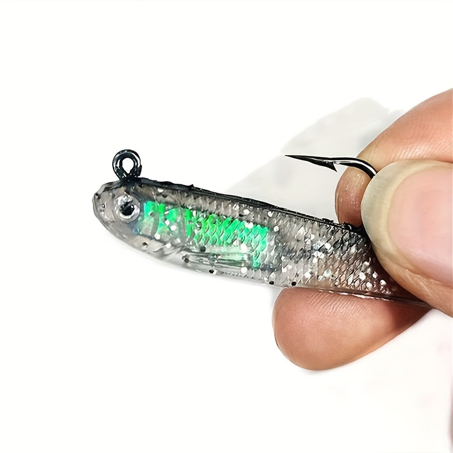 Fishing Tackle Bag – Saltwater, Bass – 20pcs Bionic Lure Bait Soft Bag Lead Fish Small – Angler-Focused Outdoor Design for US Anglers
