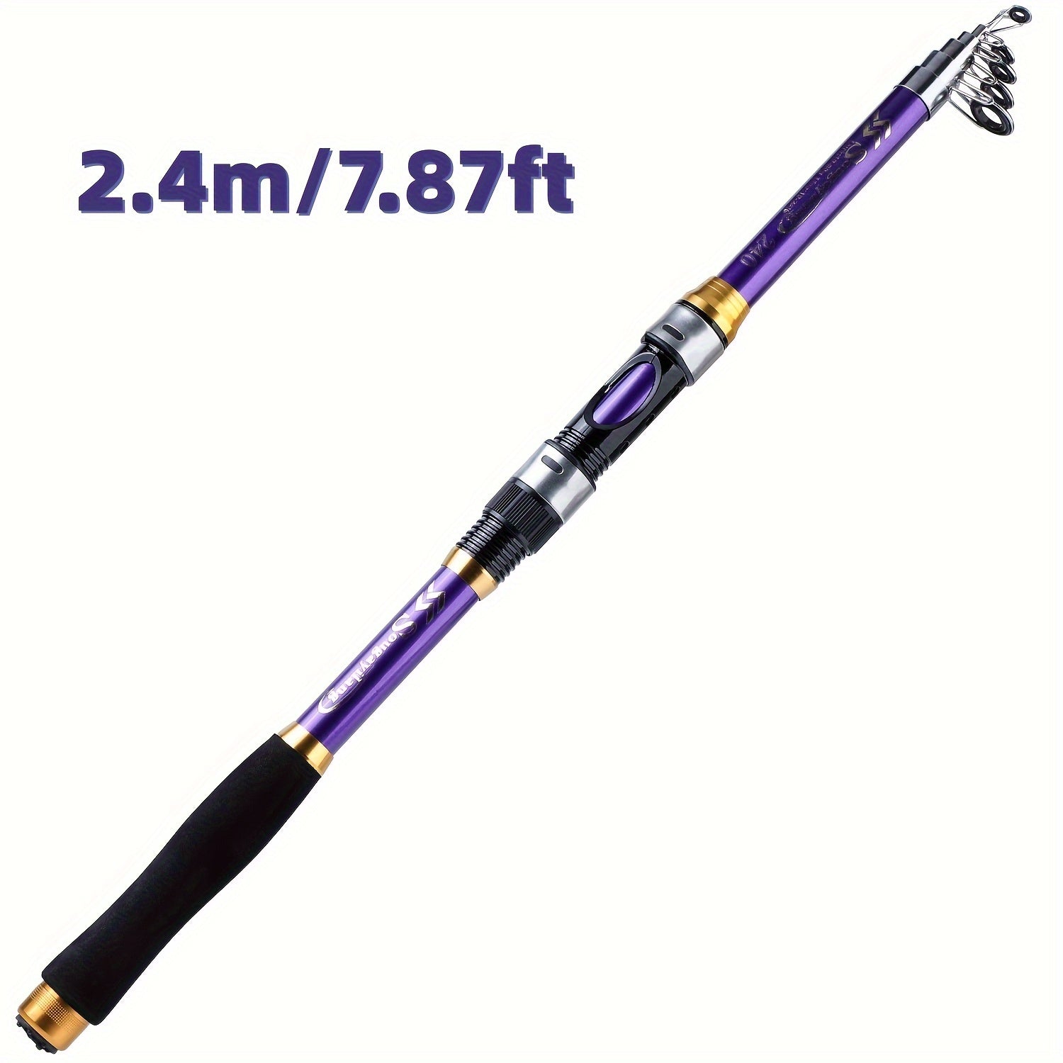 Angler Fishing Rod – Portable, Bass – Sougayilang Telescopic Fishing Rods 70. 87 129. 92 Inch Glass Fiber – Dependable Freshwater & Saltwater Use for US Anglers