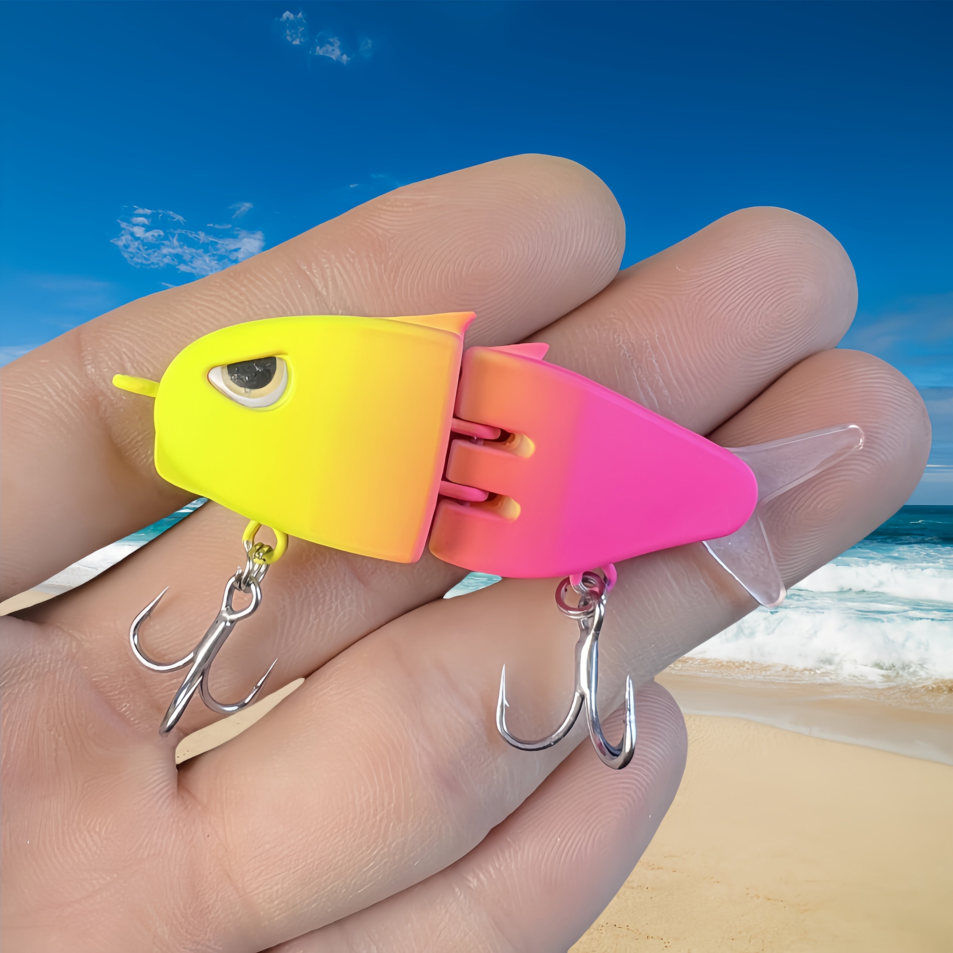 Bass Fishing Lures – Saltwater, Freshwater, Lifelike Action, Bass – 1pc Glide Bait 2. 36 6. 5 Multi Jointed Swimbait Fishing – Built for Weekend Anglers for US Anglers