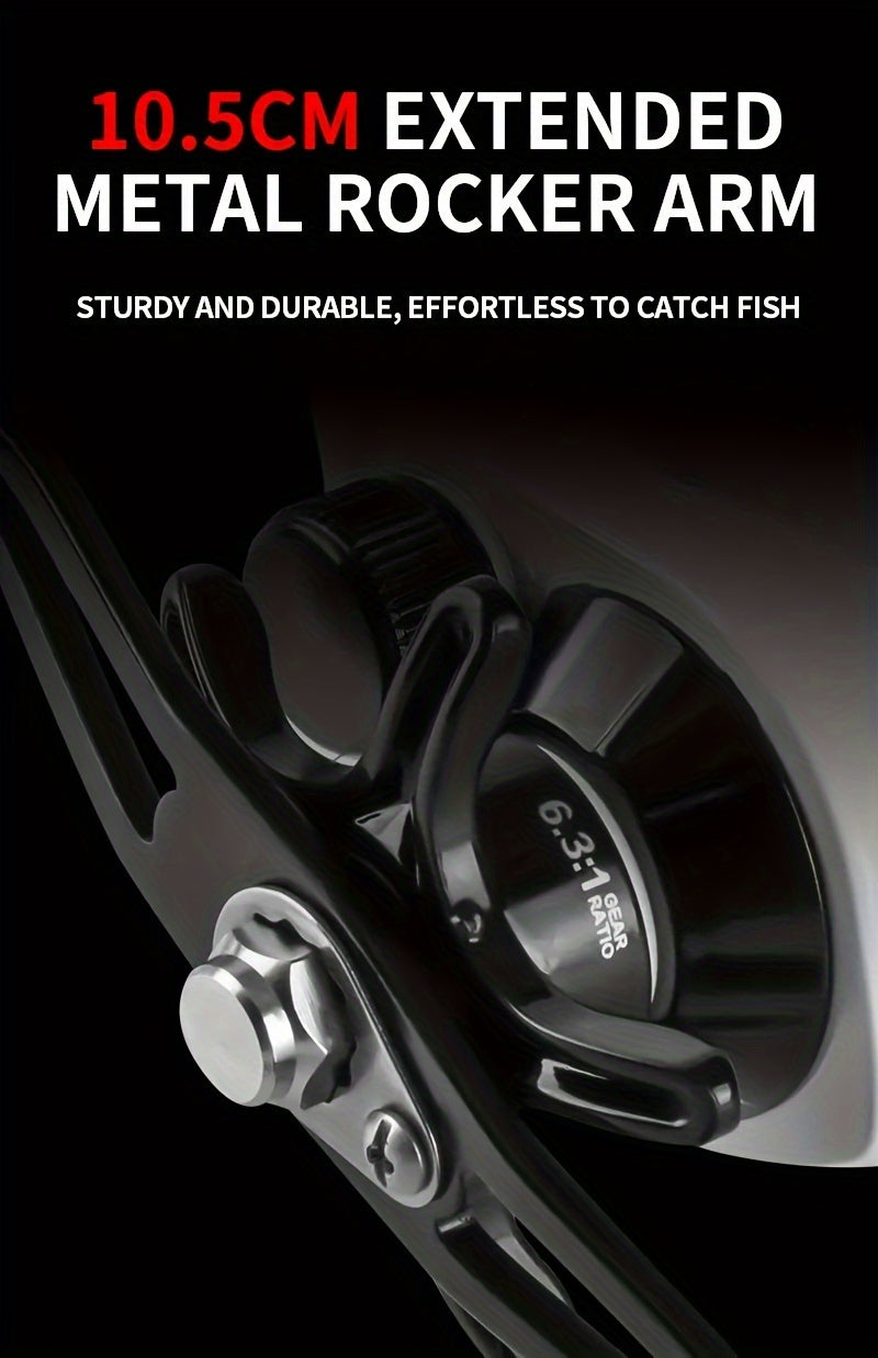 Angler Fishing Reel – Saltwater, Freshwater – Billings Aw200 Series 6. 3 Gear Ratio 18lb Max Drag – Built for Weekend Anglers for US Anglers