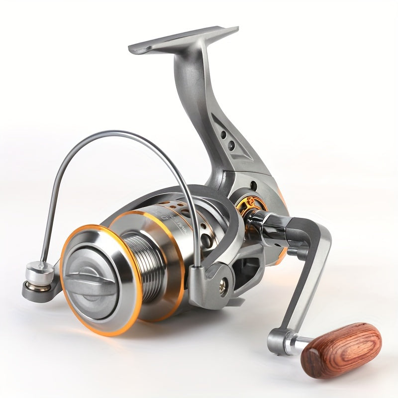 Fishing Reel – Saltwater, Freshwater – Aluminum Alloy Metal 5. 2 Gear Ratio 1000 7000 Series – Practical Gear for Every Cast for US Anglers