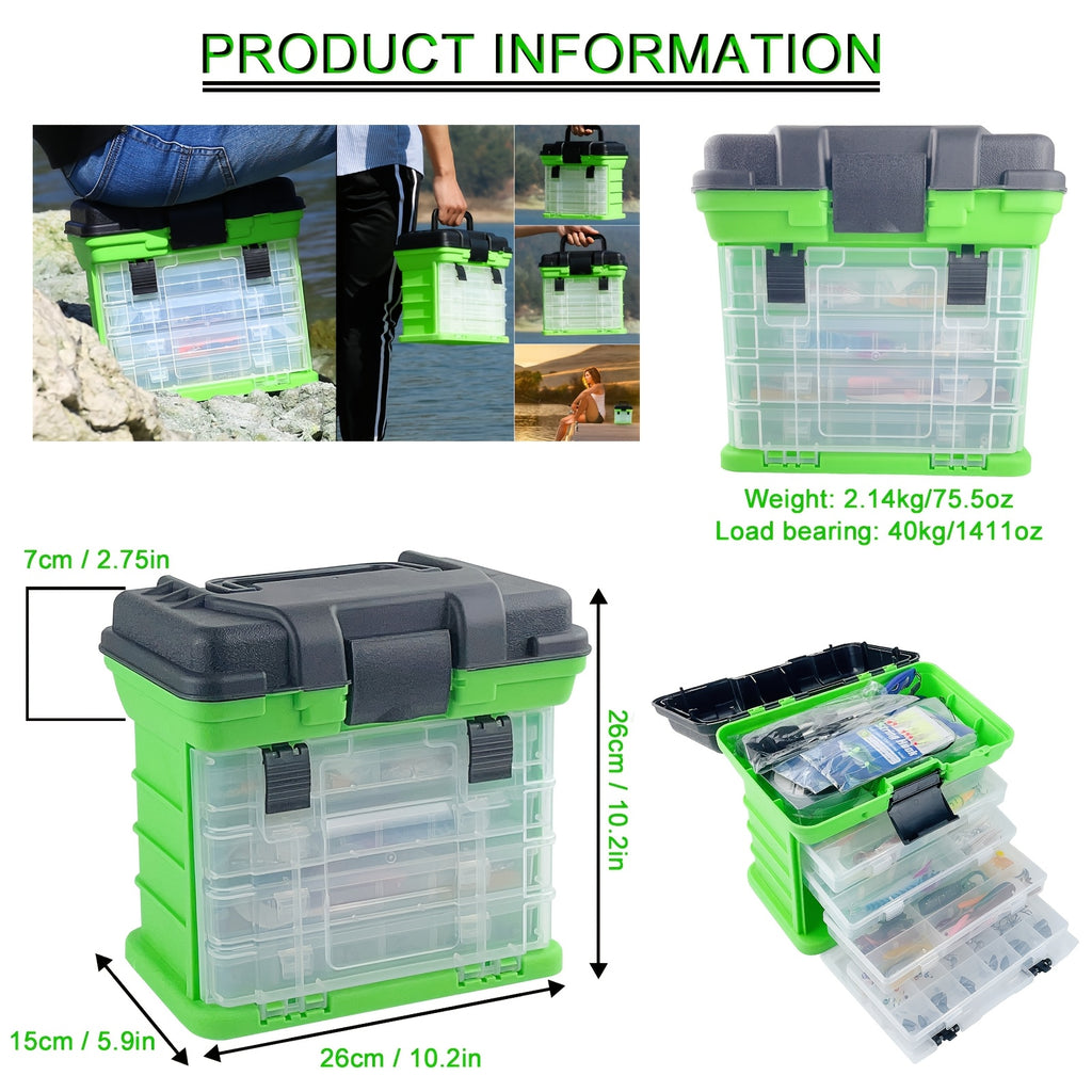 Fishing Gear Backpack – Saltwater, Freshwater – 346pcs Fishing Lures Kit Tackle Box Included Minnow Crankbaits – Compact Tackle Solution for US Anglers