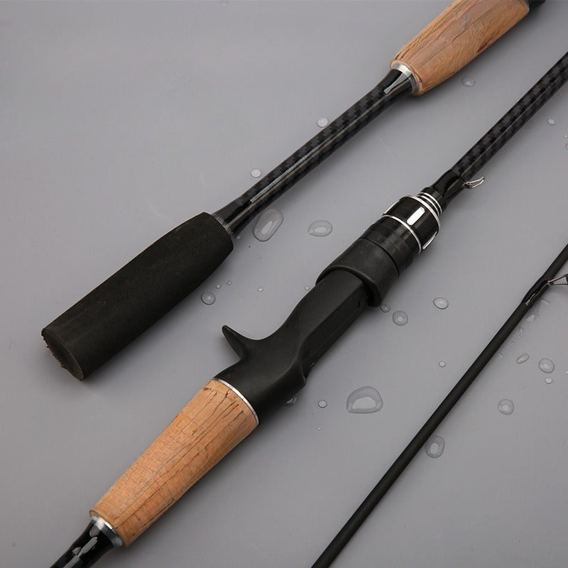 Casting Fishing Rod – Carbon Fiber, Lightweight – 2025 Carbon Lure Rod Wooden Handle 180cm 70. 86 Inch – Reliable Angler Setup for US Anglers