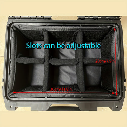 6-Slot Fishing Rod & Reel Storage Bag