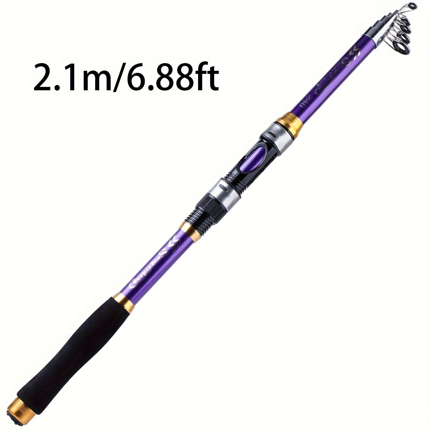 Carbon Fishing Rod – Carbon Fiber, Portable, Lightweight, Bass – Sougayilang 1. 8 2. 1 2. 4 2. 7 3. 0 3. 3 Spinning Fishing – Field-Ready Performance for US Anglers