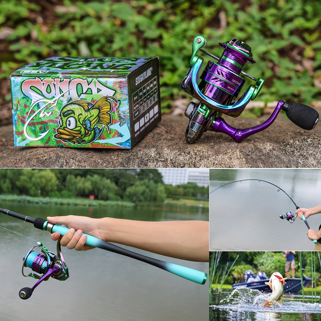Freshwater Fishing Reel – Saltwater, Freshwater, Lightweight – Sougayilang Stainless Steel Spinning Reel Gear Ratio Fishing Screw – Reliable Angler Setup for US Anglers