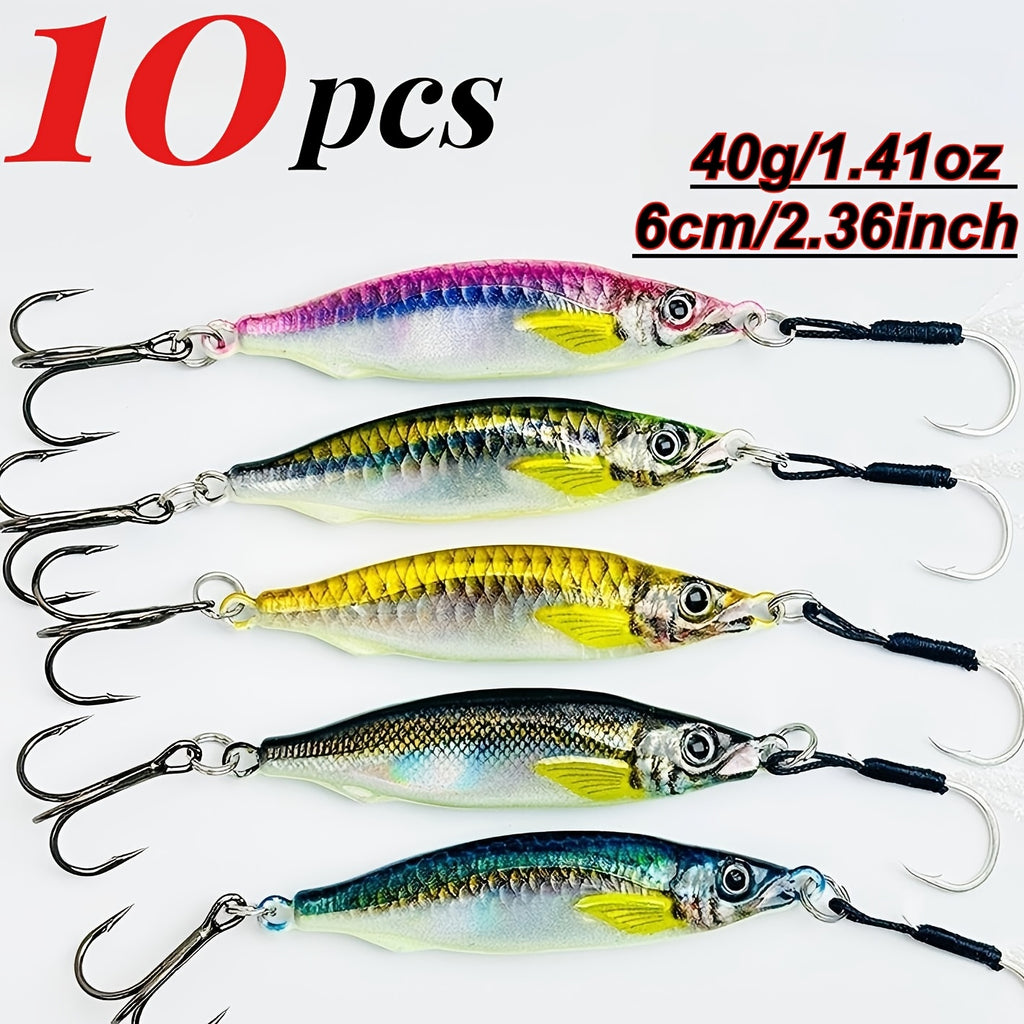 Fishing Lure Kit – Freshwater, Bass, Offshore – 10pcs 5pcs Sinking Lure Bait Artificial Hard Trolling Pike – Field-Ready Performance for US Anglers