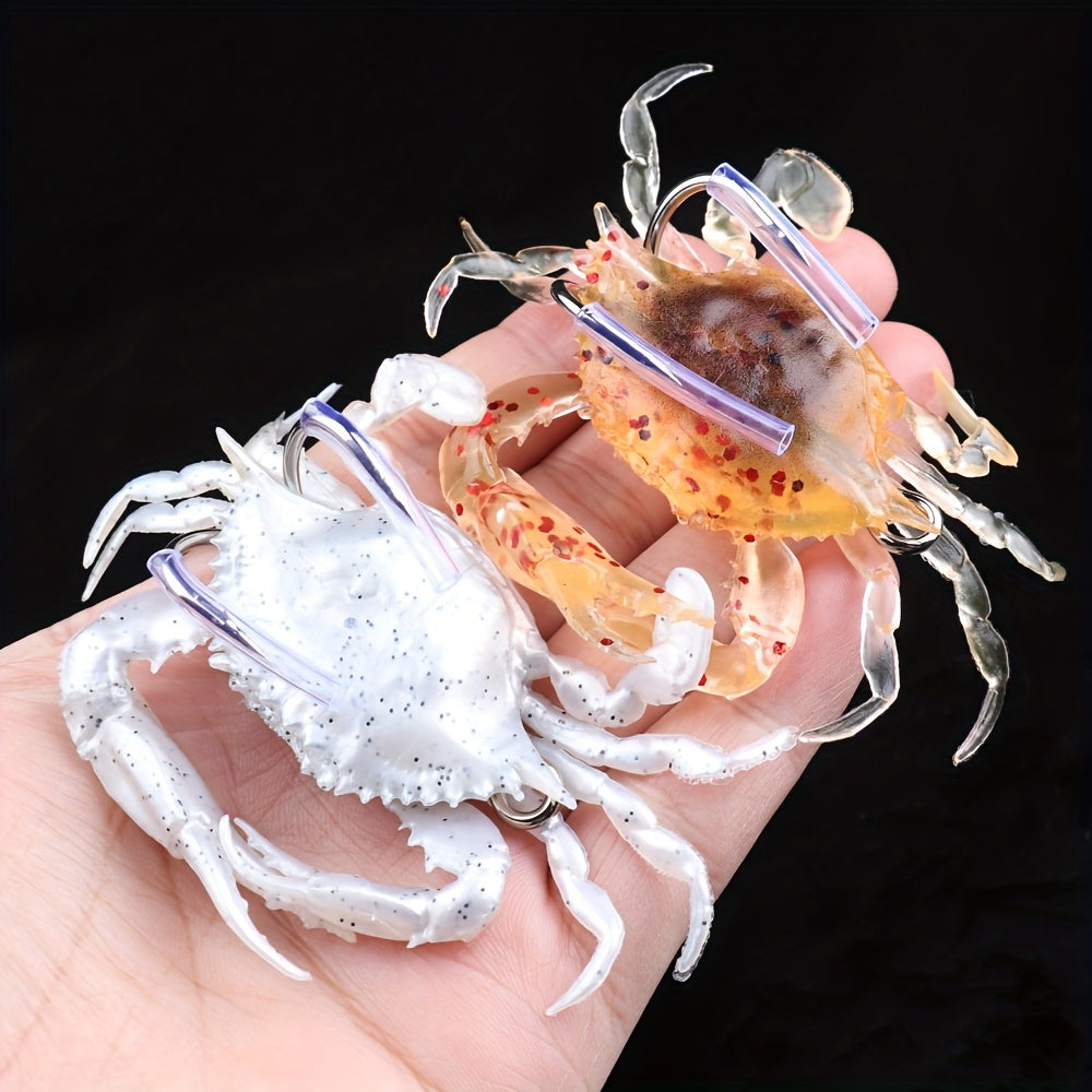 Fishing Gear Backpack – Saltwater – 10pcs Soft Crab Fishing Lures Realistic Artificial Bait Sharp – Reliable Angler Setup for US Anglers