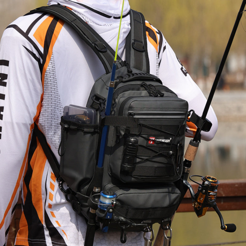 Fishing Rod Storage Bag – Large Capacity – Sjb046 Luya Bag Multi Functional Backpack Large Capacity Wear – Built for Weekend Anglers for US Anglers