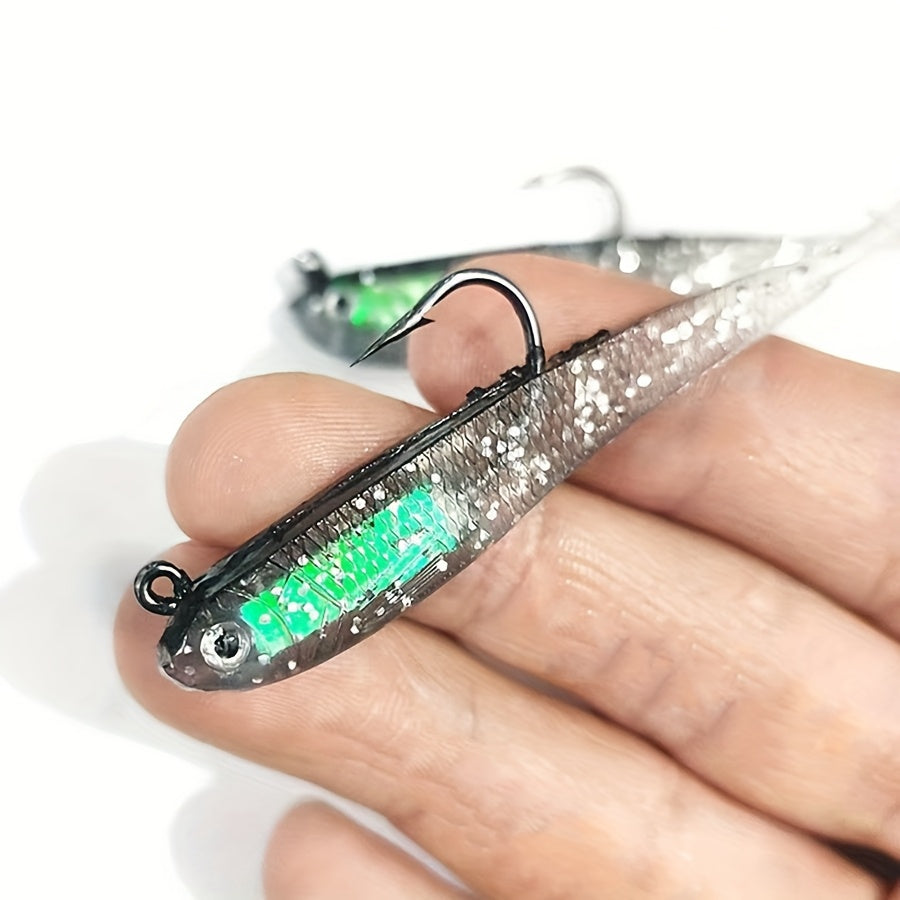 Fishing Tackle Bag – Saltwater, Bass – 20pcs Bionic Lure Bait Soft Bag Lead Fish Small – Angler-Focused Outdoor Design for US Anglers