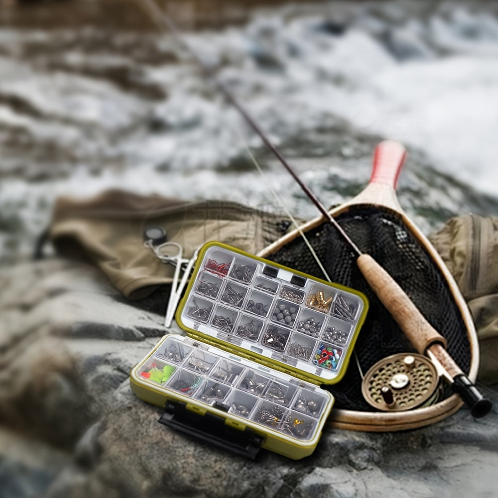Fishing Tackle Bag – Field-Ready Performance – Fishing Tackle Box Containing 537pcs Lure Boxes Jig Heads – Practical Gear for Every Cast for US Anglers