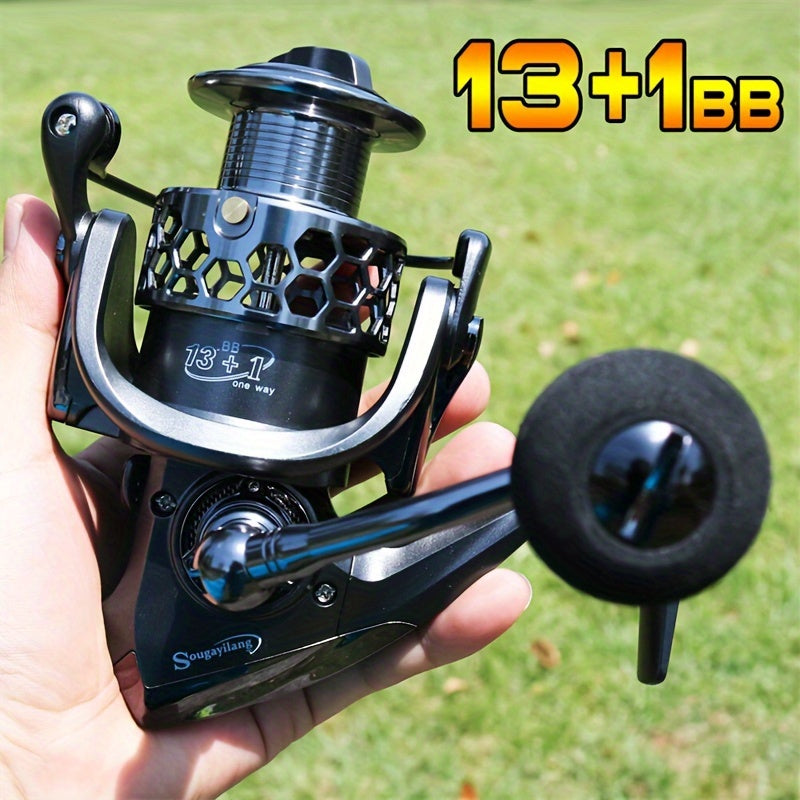 Angler Fishing Reel – Lightweight – Sougayilang Fishing Reel 1bb 5. 5 Lightweight Ultra Aluminum Spinning – Built for Weekend Anglers for US Anglers
