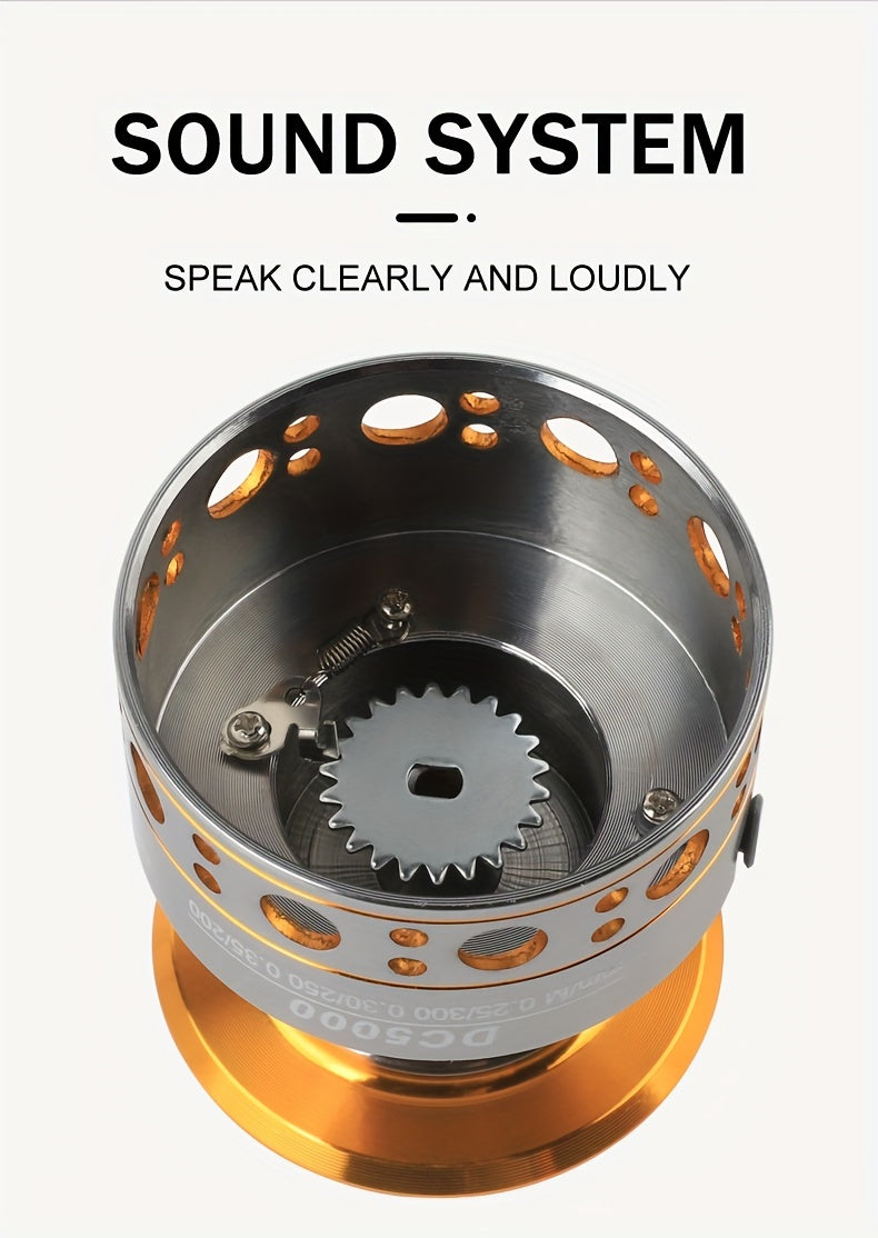 Fishing Reel – Saltwater, Freshwater – Aluminum Alloy Metal 5. 2 Gear Ratio 1000 7000 Series – Practical Gear for Every Cast for US Anglers