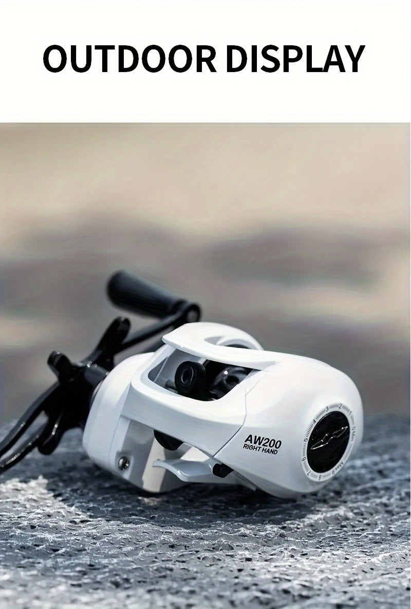 Angler Fishing Reel – Saltwater, Freshwater – Billings Aw200 Series 6. 3 Gear Ratio 18lb Max Drag – Built for Weekend Anglers for US Anglers