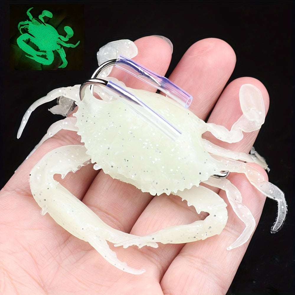 Fishing Gear Backpack – Saltwater – 10pcs Soft Crab Fishing Lures Realistic Artificial Bait Sharp – Reliable Angler Setup for US Anglers