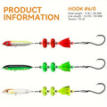 Angler Outdoor Accessory – Compact Tackle Solution – 3pcs Catfish Rig Floats Santee Cooper Dragging Rattler Chunky – Field-Ready Performance for US Anglers