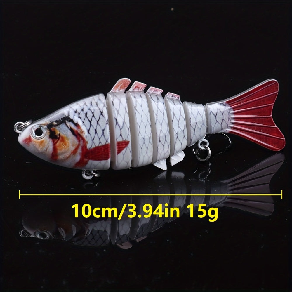 Fishing Tackle Kit – Saltwater, Freshwater, Bass, Trout – Fishing Lures Featuring Multiple Joints Designed Both Freshwater Saltwater – Angler-Focused Outdoor Design for US Anglers