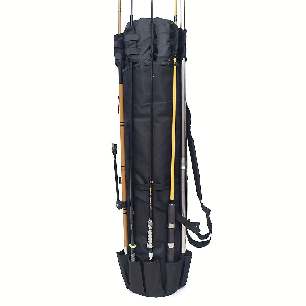 Carbon Fishing Rod – Large Capacity – Green Fishing Rod Bag Durable Folding Gear Handbag Multifunctional – Built for Weekend Anglers for US Anglers
