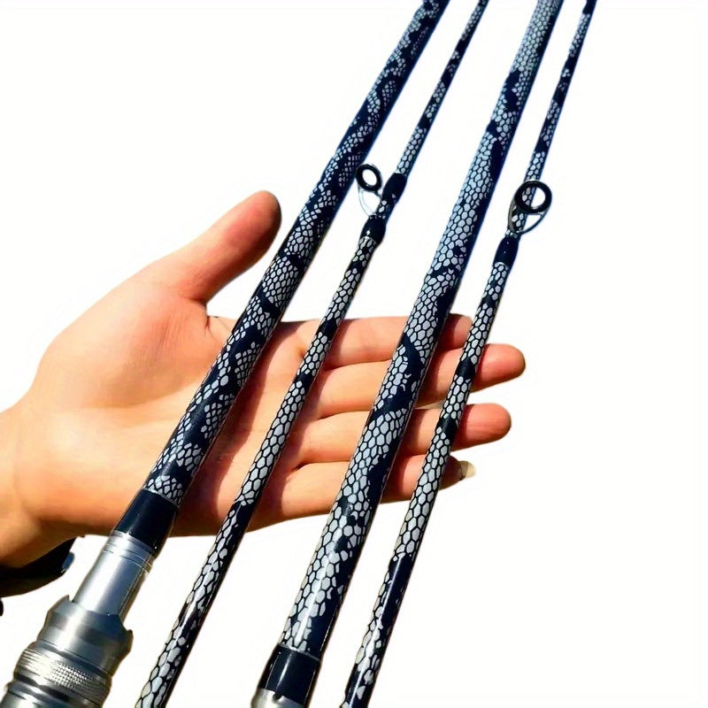 Angler Fishing Rod – Carbon Fiber, Saltwater, Freshwater – Tone Carbon Fiber Long Casting Rod Spinning 82. 67 Inches – Dependable Freshwater & Saltwater Use for US Anglers