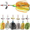 Fishing Lure Kit – Saltwater, Freshwater, Bass, Trout – Spinnerbait Fishing Lures Featuring Multicolored Buzzbaits Bass Trout Salmon – Built for Weekend Anglers for US Anglers