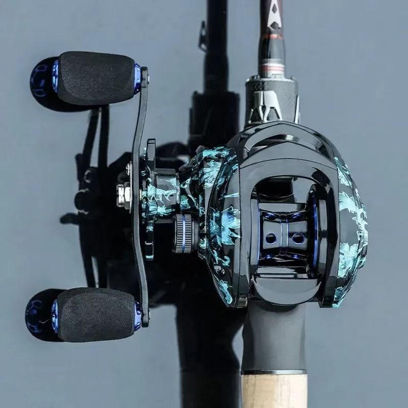 Freshwater Fishing Reel – Saltwater, Bass – Fishmx High Speed Baitcast Reel 7. 2 Ratio Dual Magnetic – Compact Tackle Solution for US Anglers