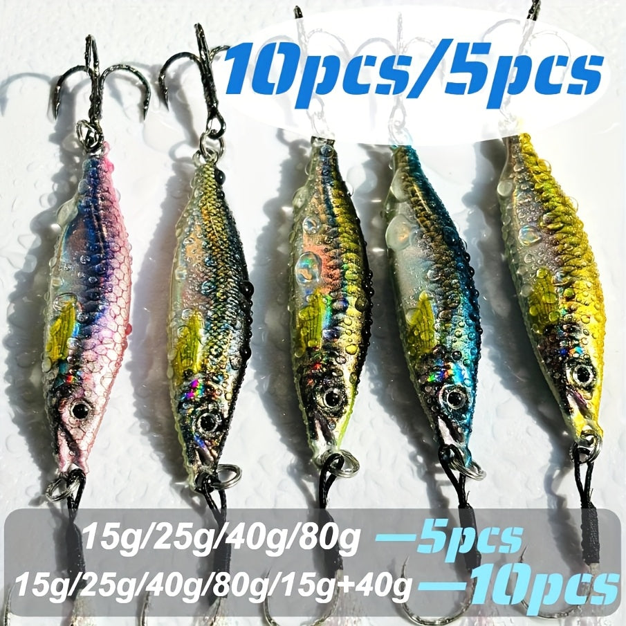 Fishing Lure Kit – Freshwater, Bass, Offshore – 10pcs 5pcs Sinking Lure Bait Artificial Hard Trolling Pike – Field-Ready Performance for US Anglers