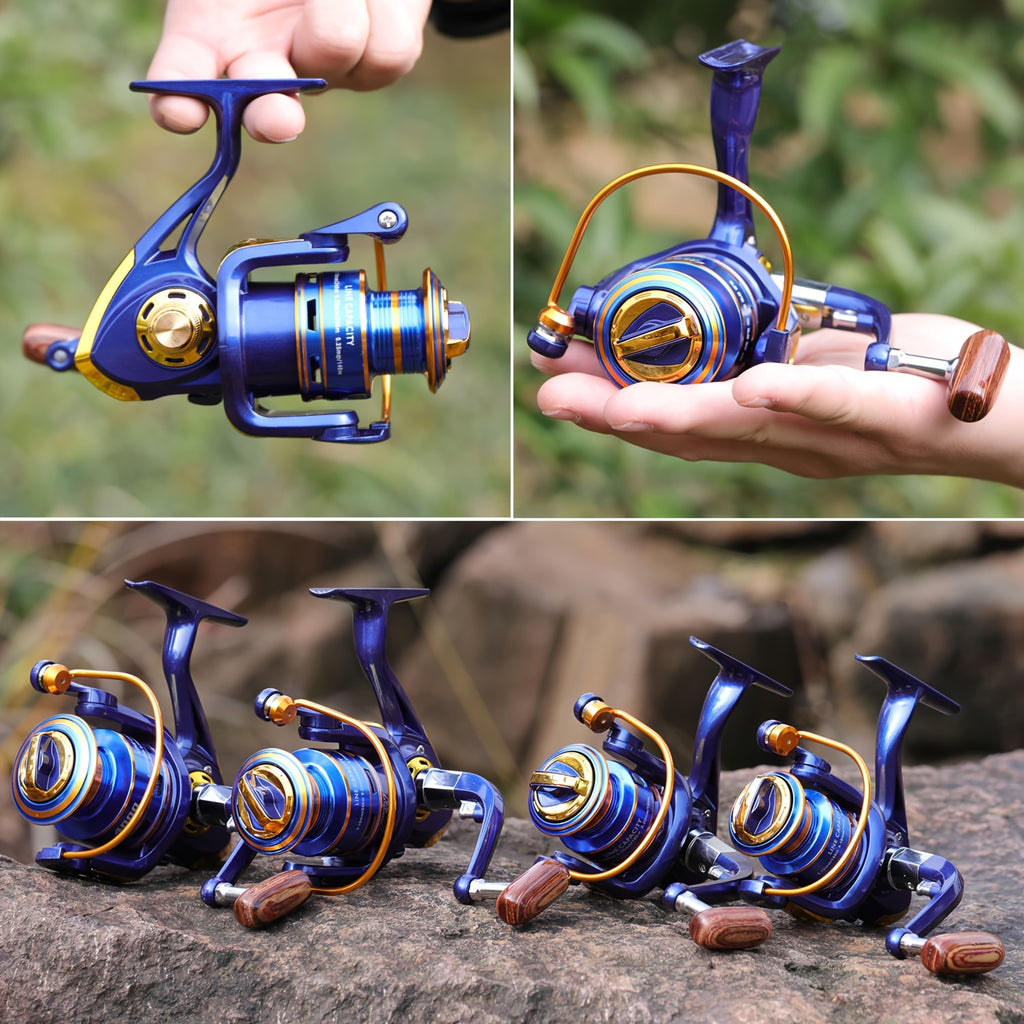 Saltwater Fishing Reel – Saltwater, Freshwater – Sougayilang 1pc 1000 7000 Series Spinning Fishing Reel High – Versatile Water-Ready Design for US Anglers