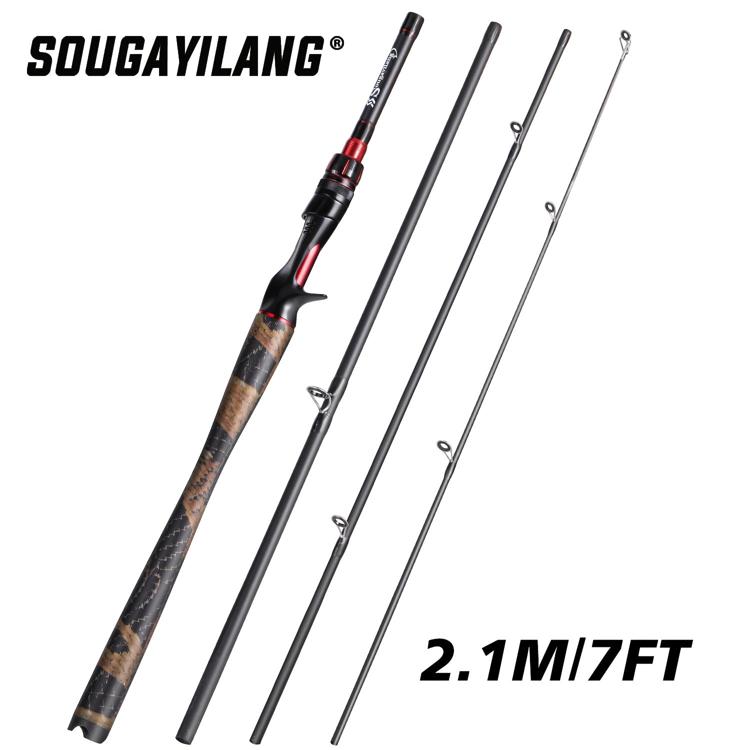 Carbon Fishing Rod – Carbon Fiber – Fishing Rod Sections Casting Spinning High Carbon Fiber Powerful – Field-Ready Performance for US Anglers