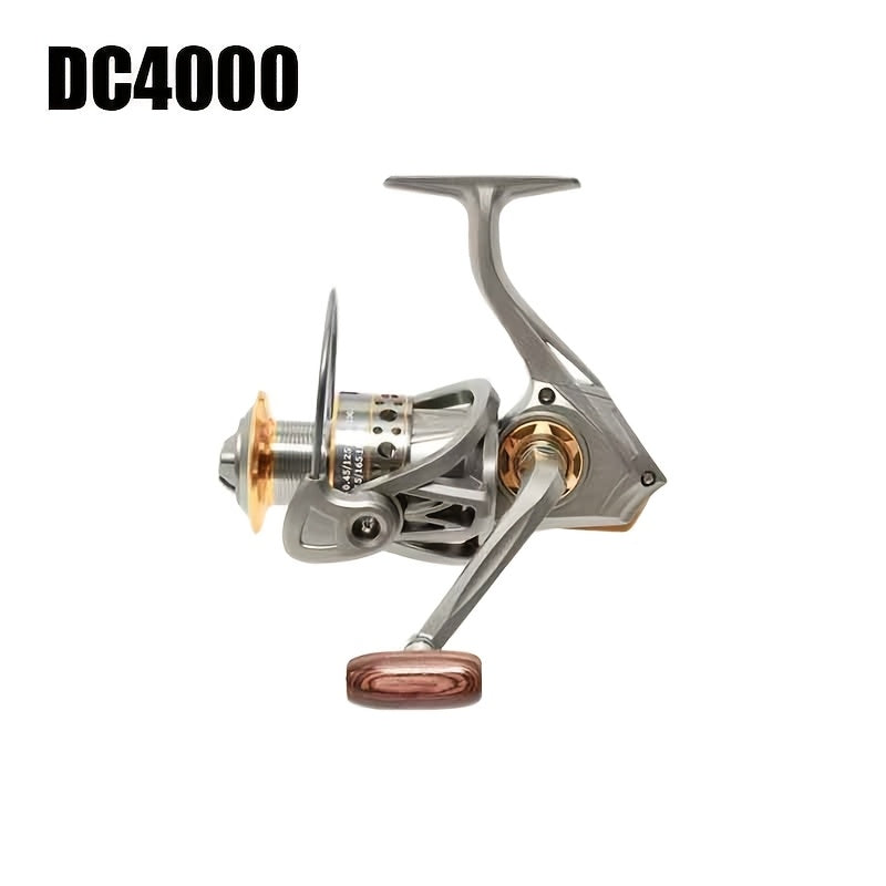 Freshwater Fishing Reel – Saltwater, Freshwater – Ultra Smooth Metal Spinning Reel Gear Ratio Max Drag – Reliable Angler Setup for US Anglers