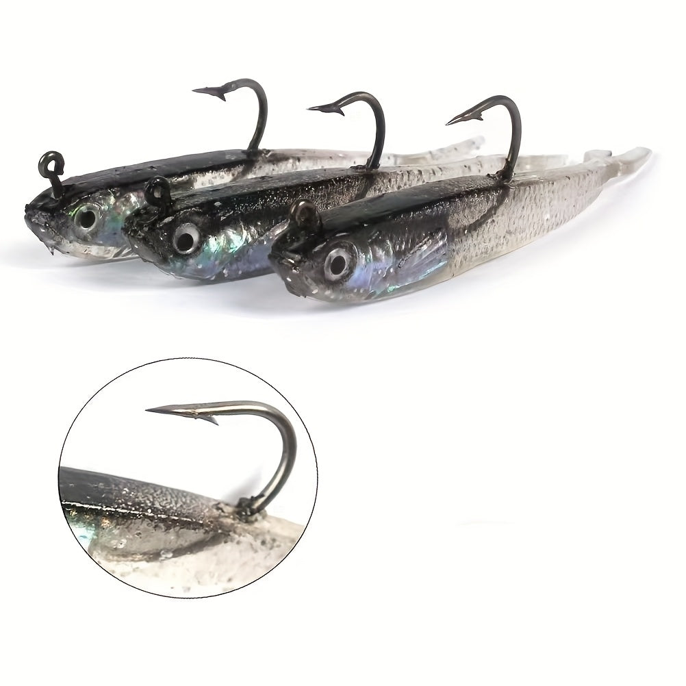 Fishing Tackle Bag – Saltwater, Bass – 20pcs Bionic Lure Bait Soft Bag Lead Fish Small – Angler-Focused Outdoor Design for US Anglers