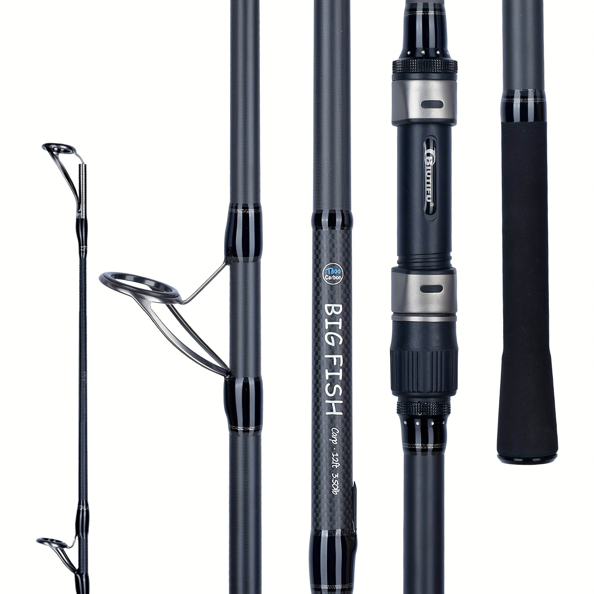 Casting Fishing Rod – Carbon Fiber, Saltwater – Heavy Duty T800 Carbon Fiber Fishing Rod Shore Casting – Compact Tackle Solution for US Anglers