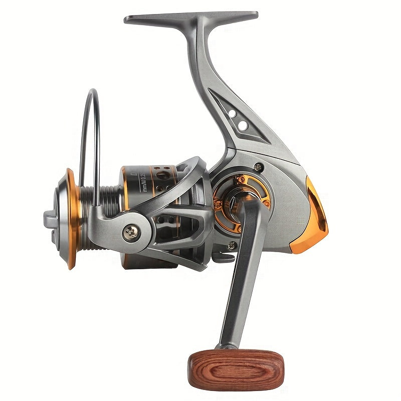 Fishing Reel – Saltwater, Freshwater – Aluminum Alloy Metal 5. 2 Gear Ratio 1000 7000 Series – Practical Gear for Every Cast for US Anglers