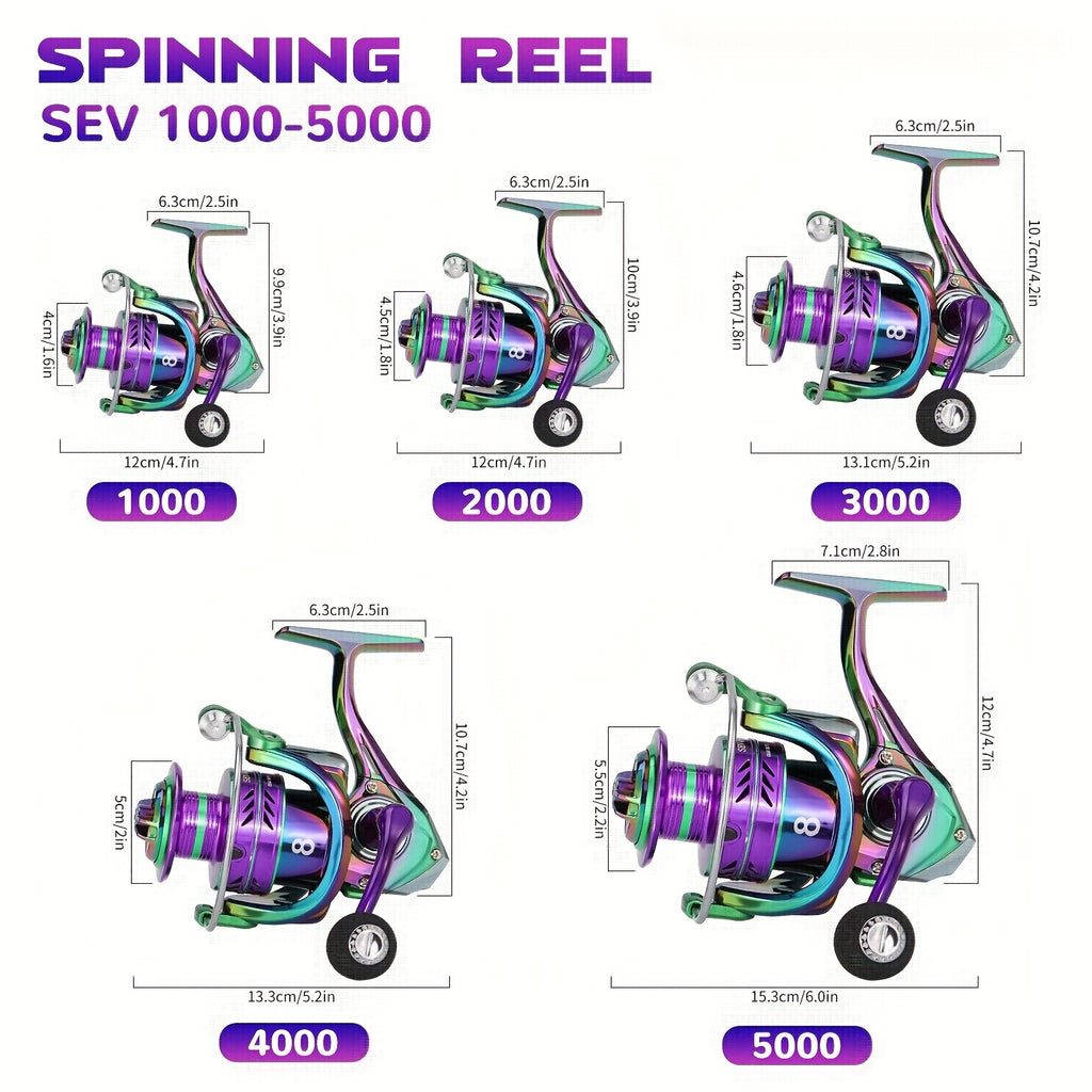 Freshwater Fishing Reel – Saltwater, Freshwater, Lightweight – Sougayilang Stainless Steel Spinning Reel Gear Ratio Fishing Screw – Reliable Angler Setup for US Anglers