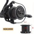 Fishing Rig Accessories – Offshore – 2025 Type 8000 14000 Deep Sea Area Fishing Wheel – Dependable Freshwater & Saltwater Use for US Anglers