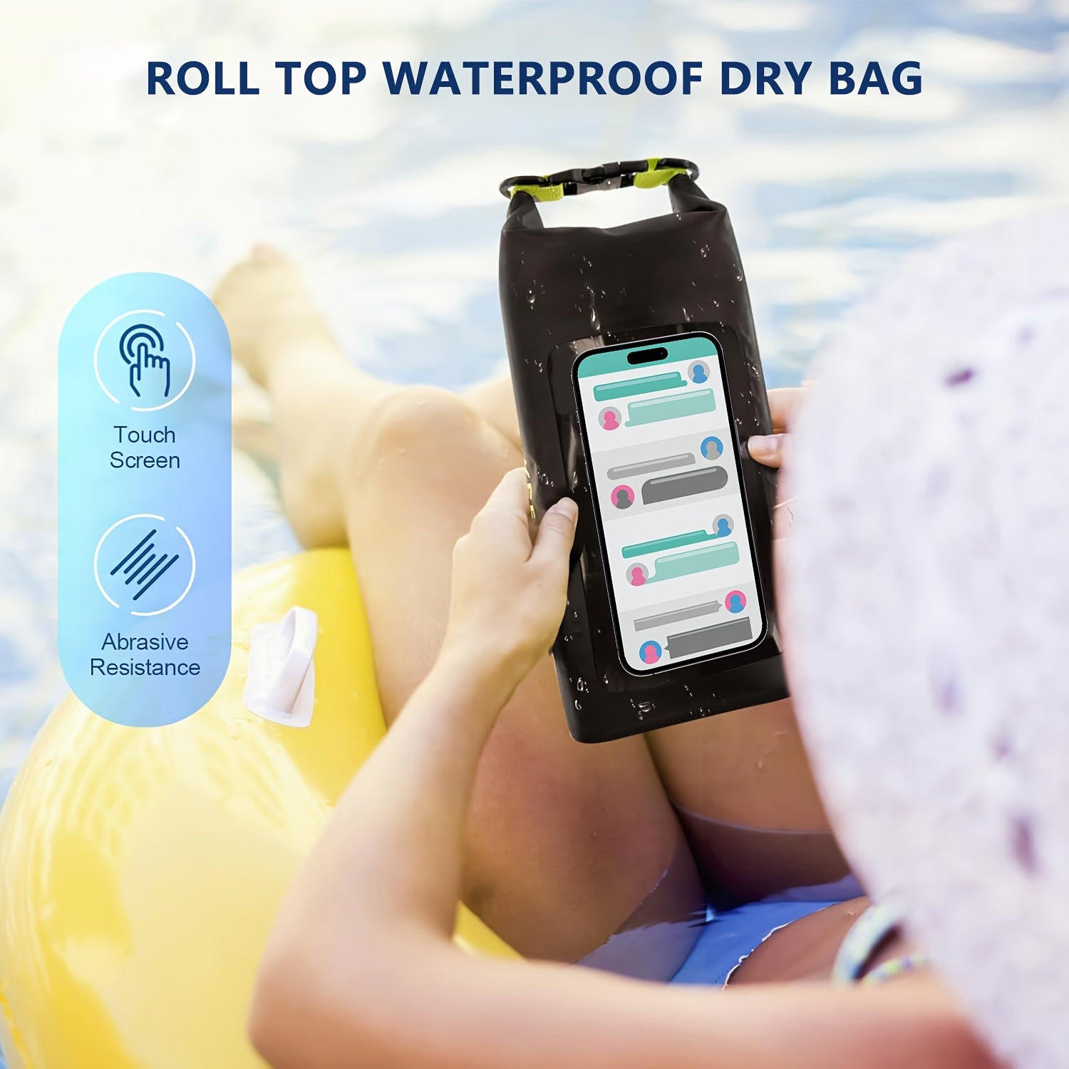 Fishing Rod Storage Bag – Portable – 1pc High Quality Dry Bag 67. 63 Roll Cap Backpack – Built for Weekend Anglers for US Anglers
